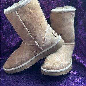 UGG Cozy Tan Shearling Boots